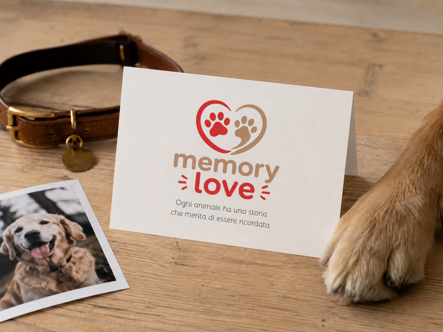 La card Memory Love — un piccolo simbolo da conservare